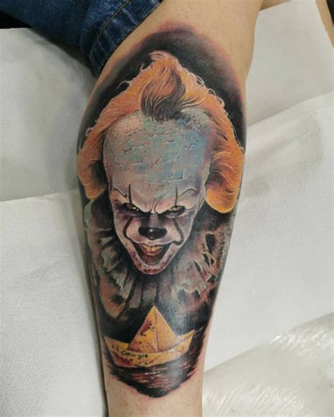 tim curry pennywise tattoo
